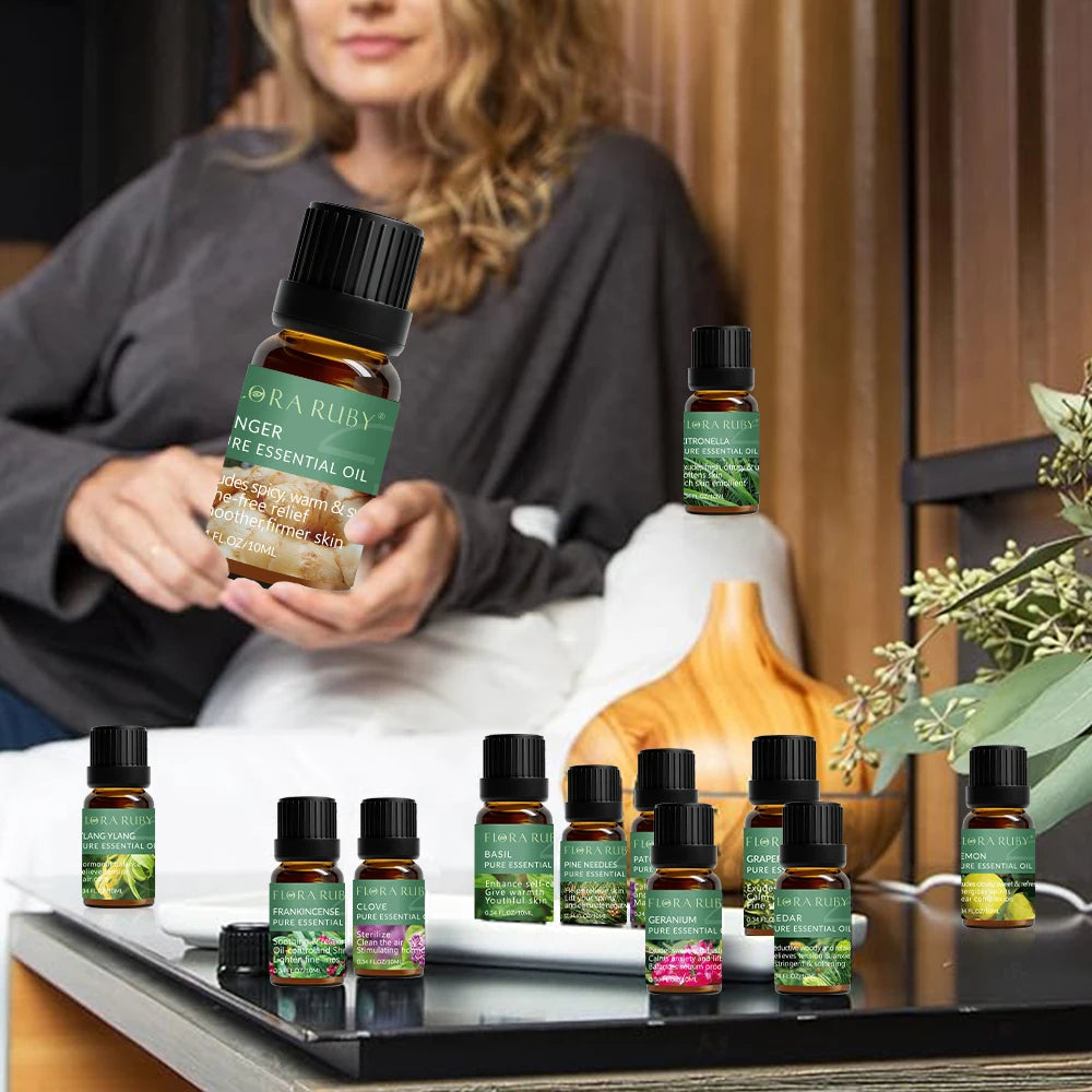 36 Essential Oils Aromatherapy-Essential Oils-100% Natural Essential Oils-Perfect for Diffuser,Humidifier,Aromatherapy Massage