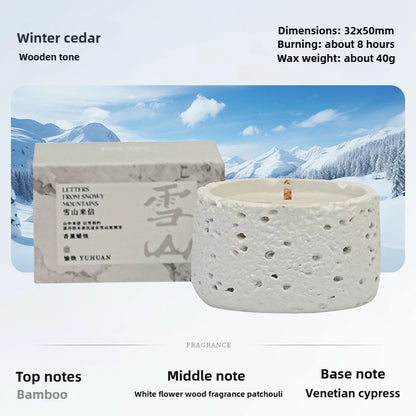 Premium Aromatherapy Scented Candles - Handmade Soy Wax Candles for Relaxation and Home Decor - Long-Lasting Fragrance ﻿