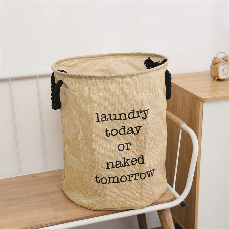 1 PC Household Portable Storage Basket Waterproof Durable Laundry Baskets Kids Toys Sundries Organizer Bucket