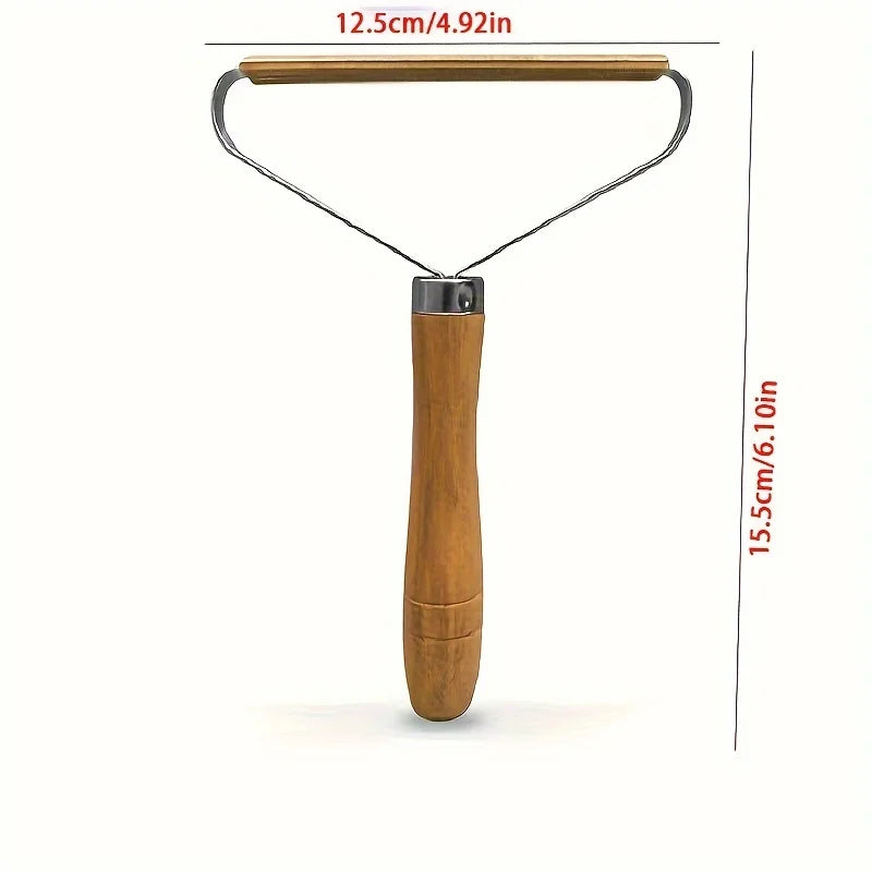 Manual Lint Remover for Fabric Care, Cashmere Sweater and Wool Coat Hair Removal Tool, Portable Fuzz Shaver Without Electricity