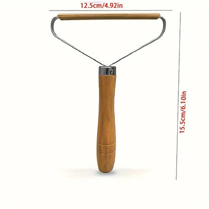 Manual Lint Remover for Fabric Care, Cashmere Sweater and Wool Coat Hair Removal Tool, Portable Fuzz Shaver Without Electricity