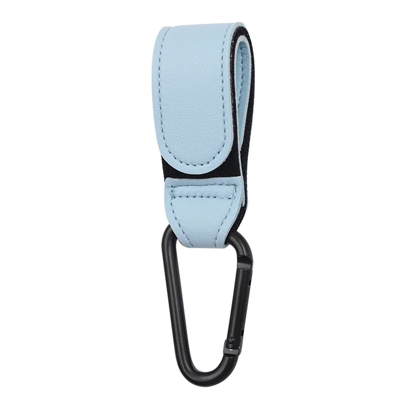 Leather Shopping Cart Hooks Trolley Hooks PU Adjustable Stroller Hooks Motorcycle Hooks Accessories