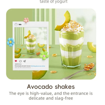 Electric portable blender, 12-blade 400ML juicer, fruit blender, USB rechargeable smoothie juicer, milkshake juicer