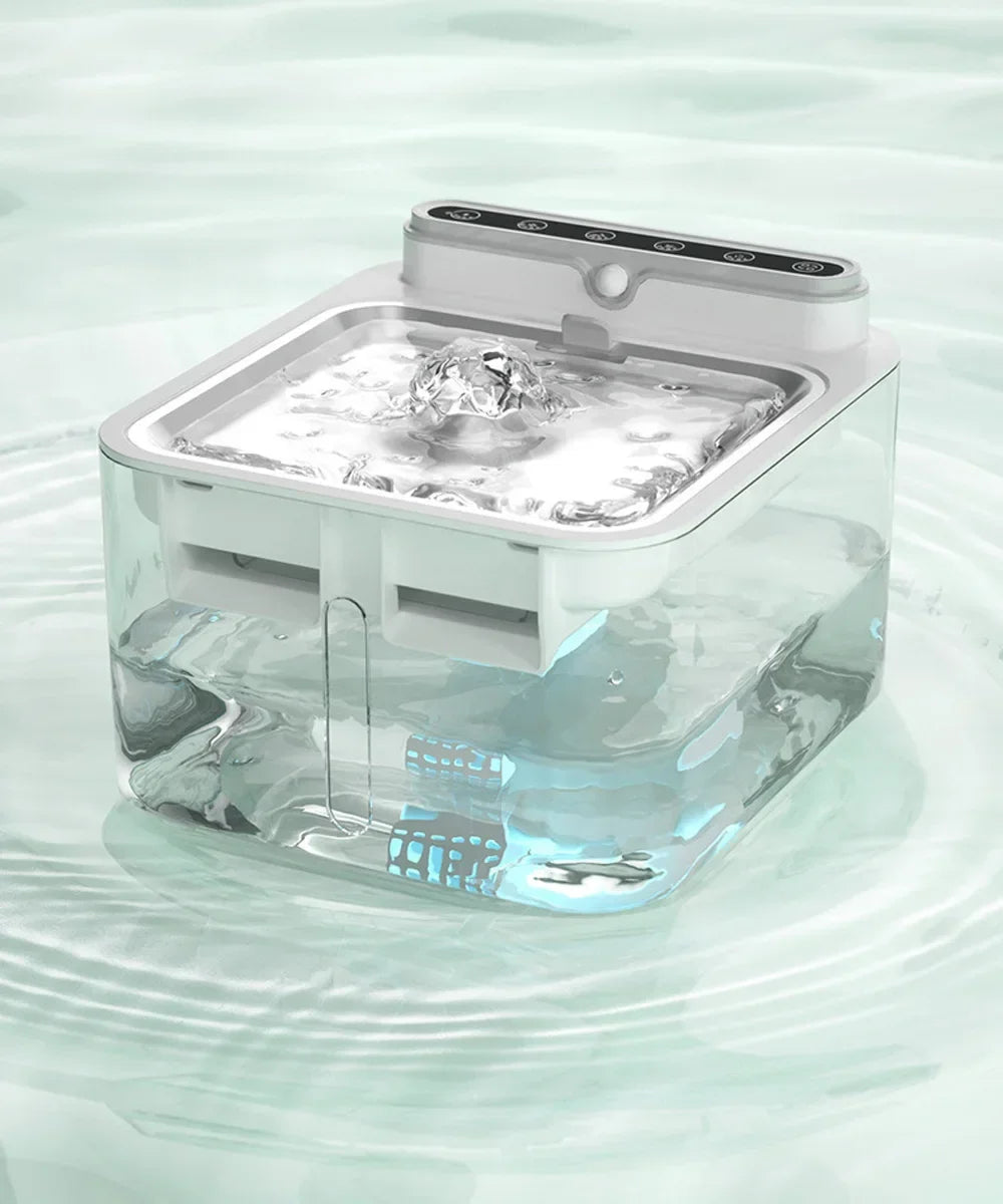 Wow, that's so cool! It's a smart pet water fountain.