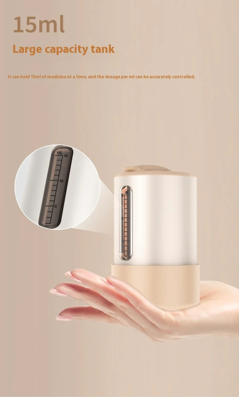 Head massager, scalp medication comb, a comfortable vibrating device for massaging the scalp