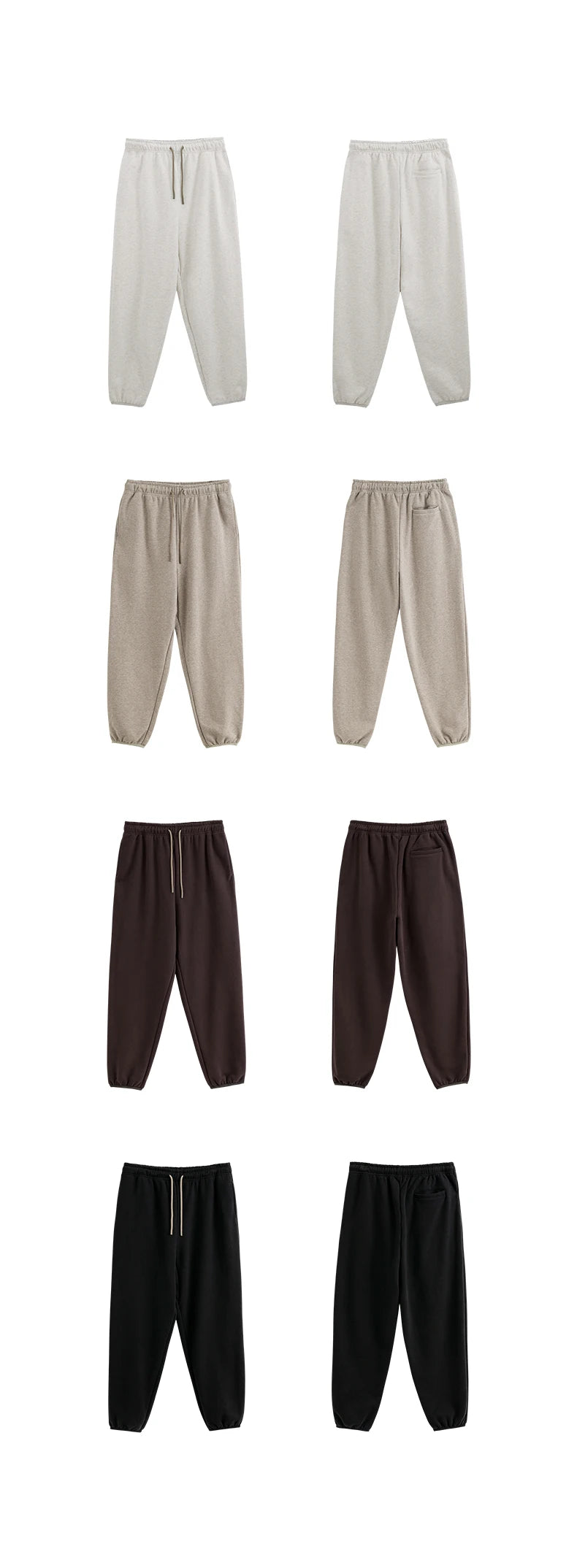 INFLATION Premium Cozy Joggers Pants  Unisex Basic Comfortable Relaxed Fit Joggers