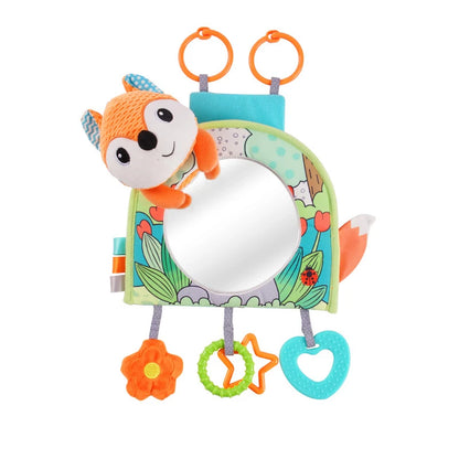 Baby Mirror Car Seat Toys Baby Rear Mirror Hanging Toys Kids Monitor Infant Tummy Time Toys Travel Toys Babies Carseat Toy Gifts