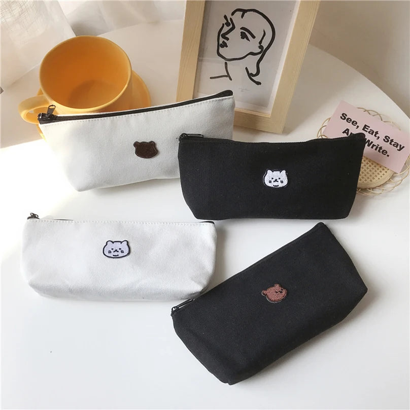 Cute Pencil Case School Supplies Pen Case Trousse Scolaire Large Capacity Estuches Pencilcase Kawaii Stationery Pencils Case