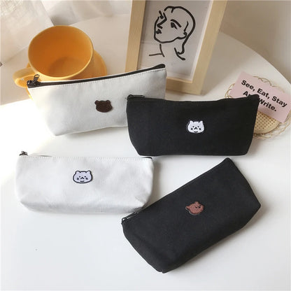 Cute Pencil Case School Supplies Pen Case Trousse Scolaire Large Capacity Estuches Pencilcase Kawaii Stationery Pencils Case