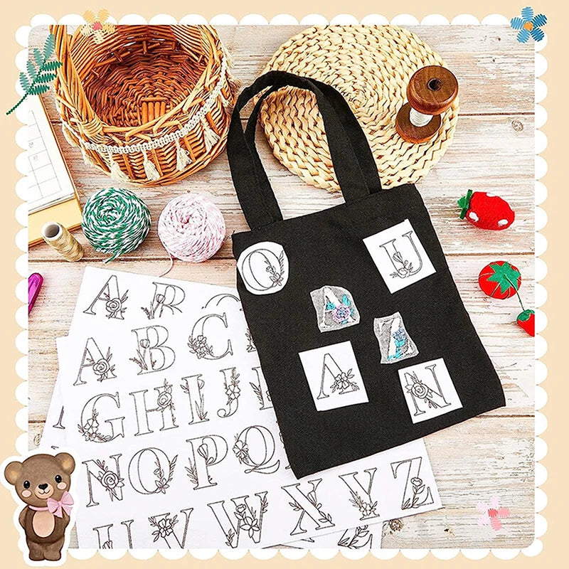 Stitching Embroidery Paper Water Soluble Stabilizer Sewing DIY Handmade Crafts Supplies Accessories