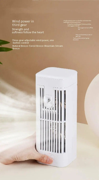 Air Conditioning Fan Cooler Household Spray Refrigeration Small Air Conditioner Indoor Water Cooling Electric Fan