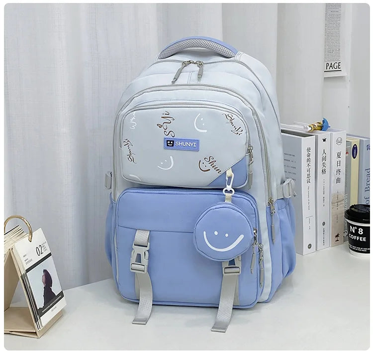 Middle School Student School Backpack School Bags Girls Kids Schoolbag Primary School Backpack Travel Student Book Bag mochilas
