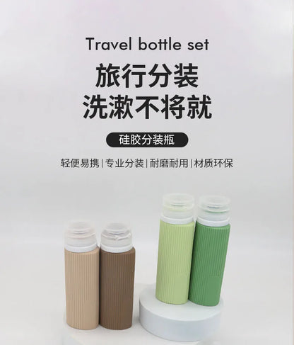Travel Bottles for Toiletries Tsa Approved 3oz Travel Size Containers BPA Free Leak Proof Refillable Liquid Silicone Squeezable