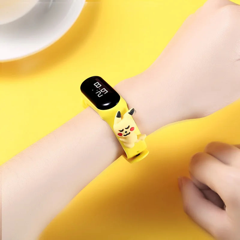 Marvel Children's Watch Fashion Cartoon Watches Electronic Digital LED Display Watches Waterproof Holiday Gift Kids Watches