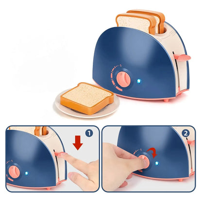 Electric Vacuum Cleaner Kitchen Toys Simulation Juice Machine Microwave Pretend Play Washing Machine Kids Household Appliances