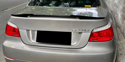 XVIP Car Glossy Black M4 Look Rear Trunk Spoilers Wings Lip For BMW 5 Series E60 4 Door Sedan 2004-2009 Carbon Look Accessories