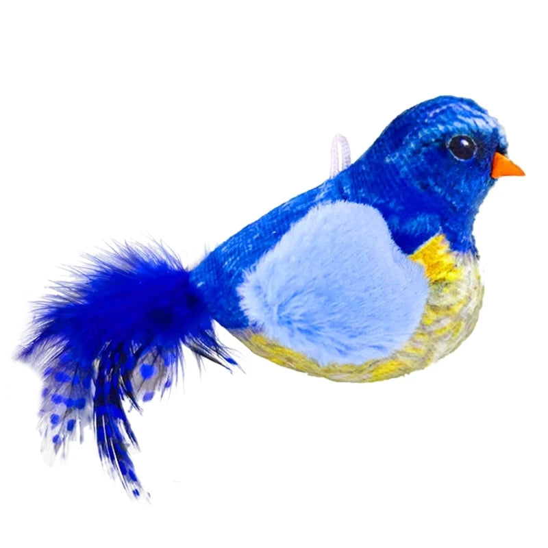 Toy Indoor Interactive Birds Toy for Cat Chasing Teasing Toy