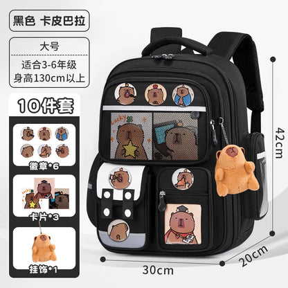 children School Bags For Boys Girls Kids backpack Primary orthopedic Backpack Waterproof Schoolbag big Book Bag mochila infantil