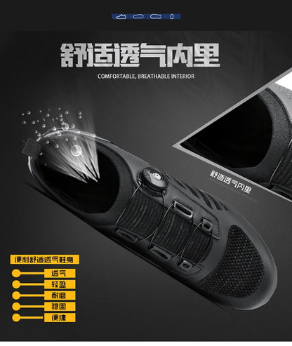 2024 Breathable Cycling Shoes Women's Mountain Bike Sneakers Road Bike Sneakers Men's Mountain Bike Sneakers