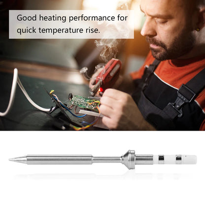 7 Types Mini Stainless Steel Soldering Iron Tips Replacement for TS100 Soldering Iron Mini Soldering Iron Tip Soldering Iron Tip