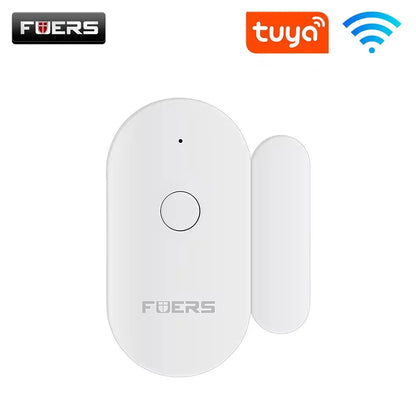 Fuers Tuya Smart Home WiFi Door Sensor Door Open Detectors Security Protection Alarm System Home Security Alert Security Alarm