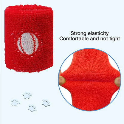 Sports Wristbands For Kids Children Wrist Sweat Bands Children Wrist Bands Sweat-proof For Basketball Baseball Football Soccer