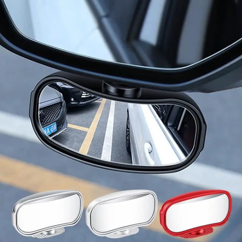 Blind Spot Mirrors 360 Degree Rotating Car Safety Side Mirrors for Reversing and Rearview Auxiliary Mirrors for Trucks Cars SUVs