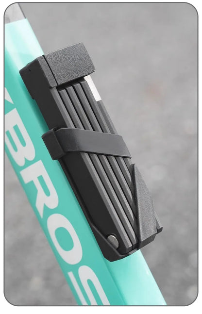 ROCKBROS Bike Lock Electric Bicycle Motorcycle MTB Road Bike Portable Anti-Theft Folding Password Lock Cycling Accessories