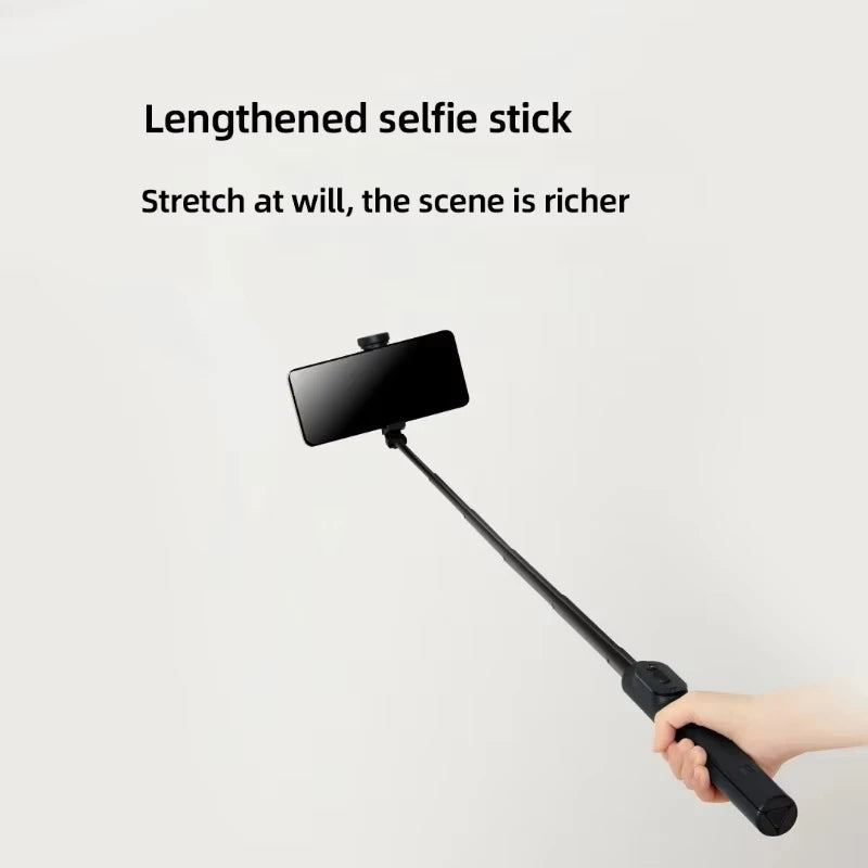 2025New Xiaomi Zoom Stand Selfie Stick 2 Bluetooth Remote Control One-click Zoom Rotate The Phone Holder Multi-functional Tripod