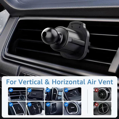 Magnetic Phone Mount for Car Vent [Never Blocking] Universal Phone Holders for Your Car Hands Free Cell Phone Car Mount