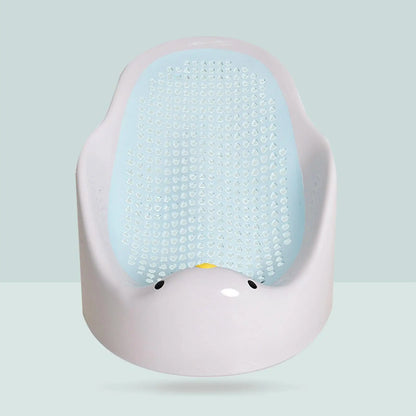 Baby Bath Support Portable Soft Non-Slip Lounger for 0-6 Months Infant blue