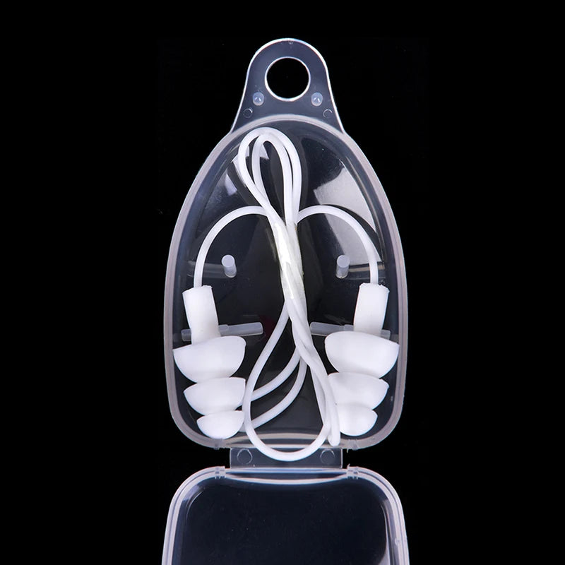 1pc 8 Colors Universal Soft Silicone Swimming Ear Plugs Earplugs Pool Accessories Water Sports Swim Ear Plug