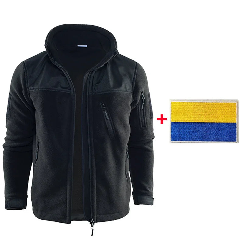 Winter Tactical Fleece Jacket Military Army Jacket Thermal Warm Camouflage Work Coats Mens Clothes Husband  Field Jacket Outwear