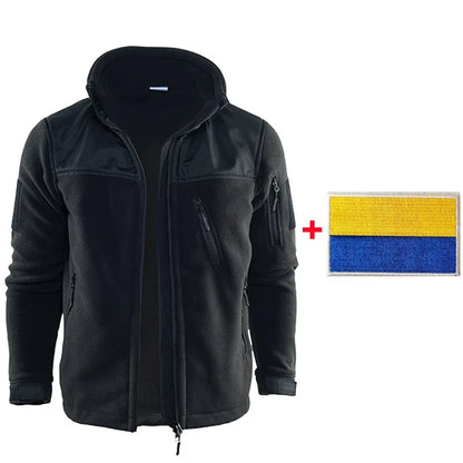 Winter Tactical Fleece Jacket Military Army Jacket Thermal Warm Camouflage Work Coats Mens Clothes Husband  Field Jacket Outwear