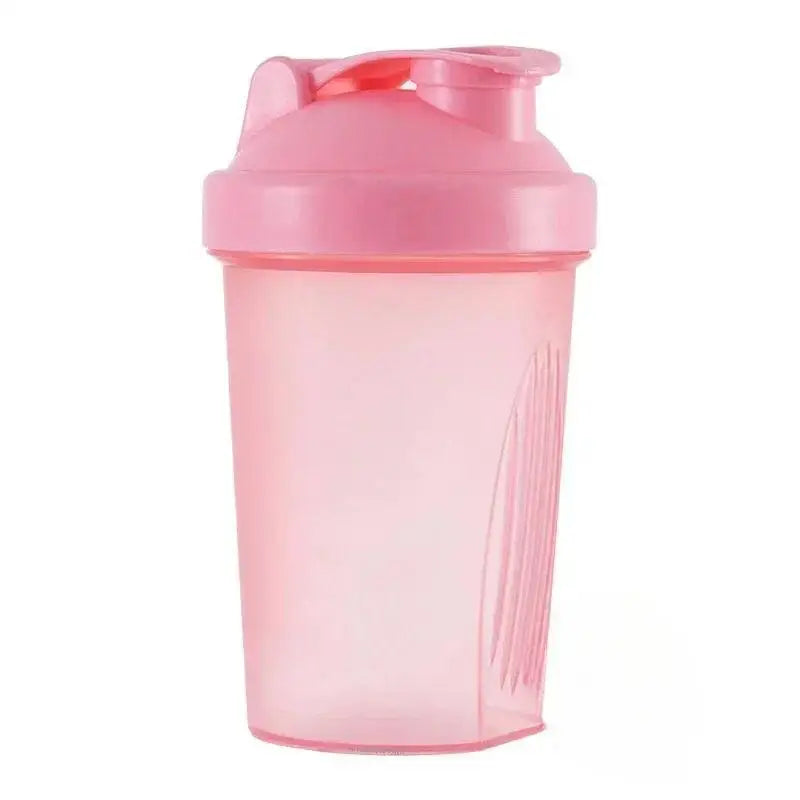 New 400ML Blender Shaker Bottle with Stainless Ball BPA Free Plastic Protein Shakes Leakproof for Powder Workout Gym Sport