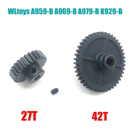 WLtoys A949 A959 A969 A979 A959-B A969-B A979-B RC Car spare part Car bottom A949-23/A959-B-27 Upgrade metal differential Parts