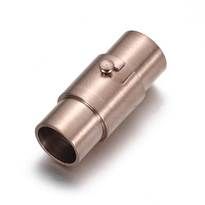 Stainless Steel 2-8mm Hole Strong Magnetic Clasp for Leather Cord with Safe Lock DIY Bracelet Jewelry Making Accessories