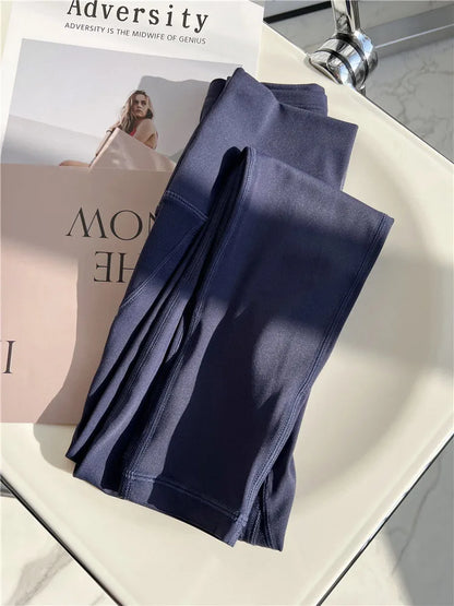 No need wear Underware Yoga Sport Pant Fitness Workout Tights and Soft Women High Waist Running Gym Leggings