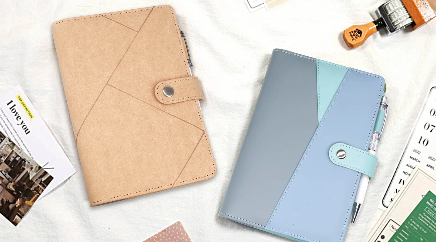 Budget Binder with Zipper Envelopes, Cash Envelopes with Budget Sheets, PVC Pockets, Cash Envelopes, Stickers & Pen