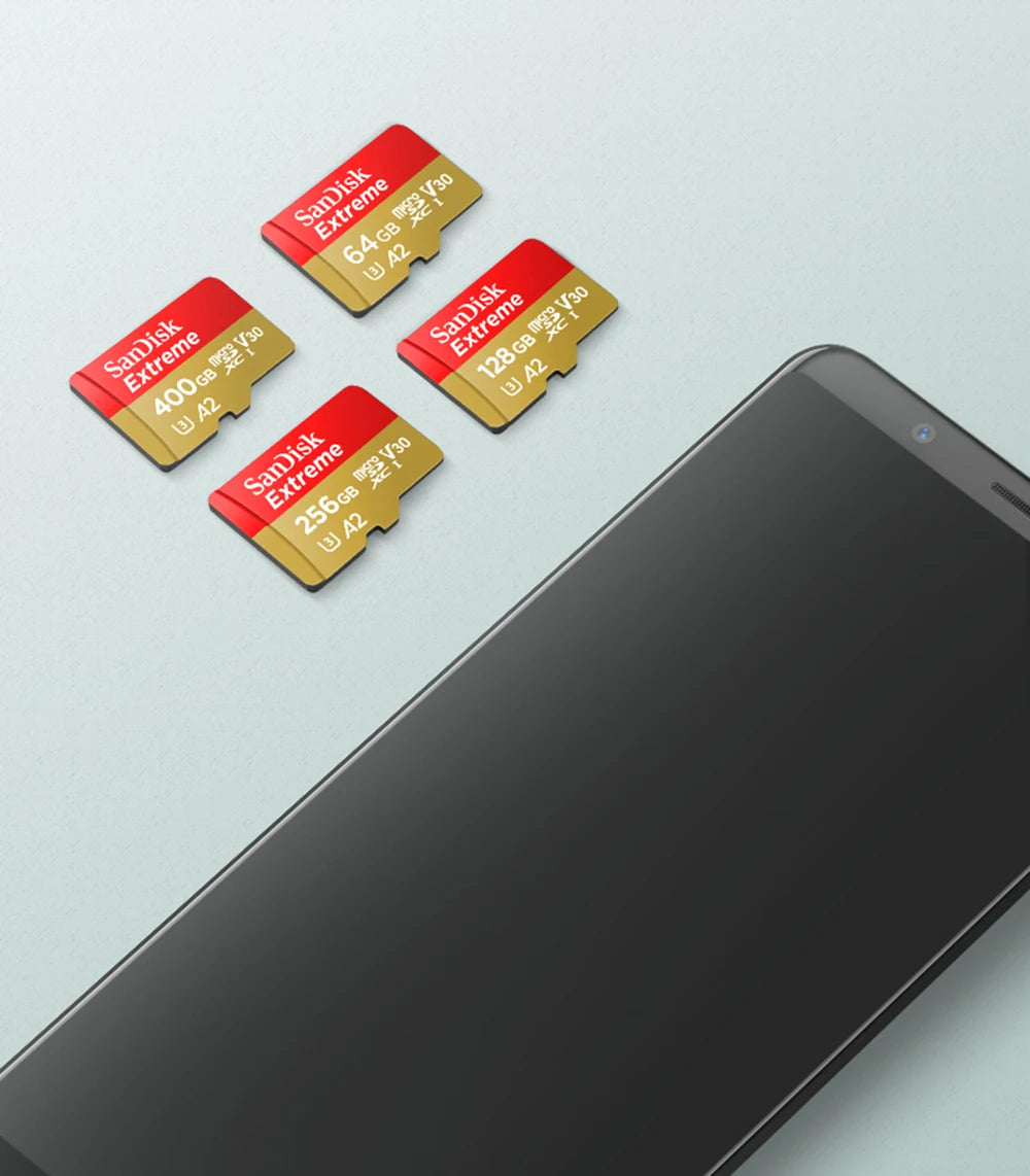 micro SD Memory In Card 4K Stick Reader In Memory A1 32 GB A2 128GB 256GB 512 GB 1TB Extreme Pro Micro 64 GB Class 10 U 3 Card