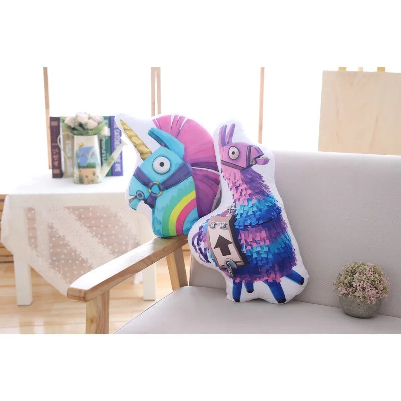Fortnite Game Pillow Cartoons Sofa Cushion Pillow Quilt Stuffed  Toys Cosplay Kid Gift