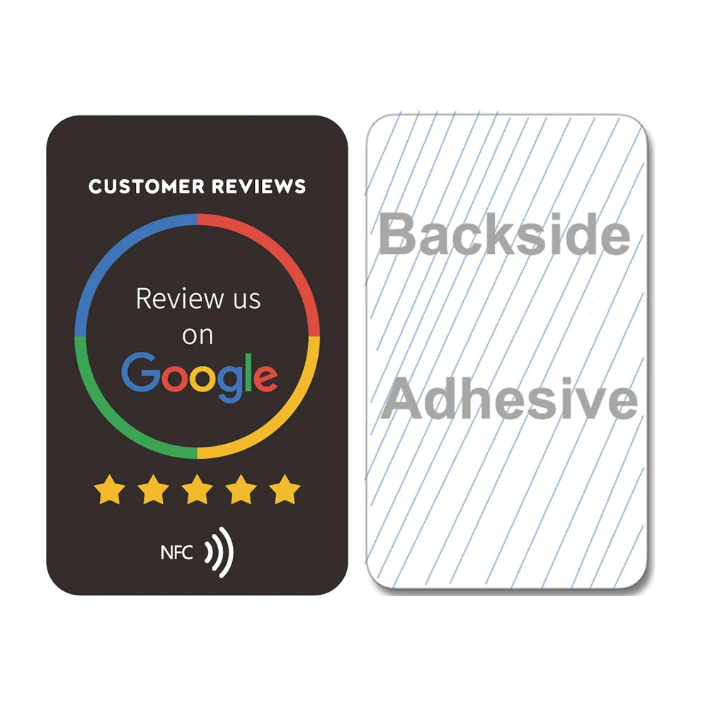 NFC Card for Google Review Business Card NFC215 504Bytes review us on Google