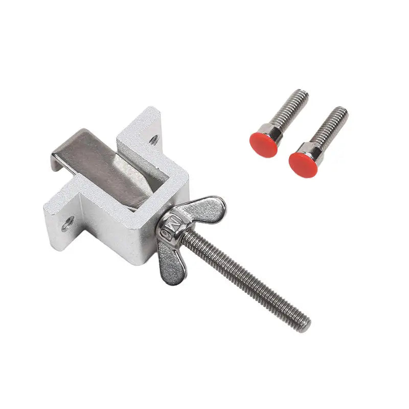 Portable Door Lock, Double Nut, Lock Adjustment, Reinforced Body, Door Lock, Hotel, Home Hardware Accessories