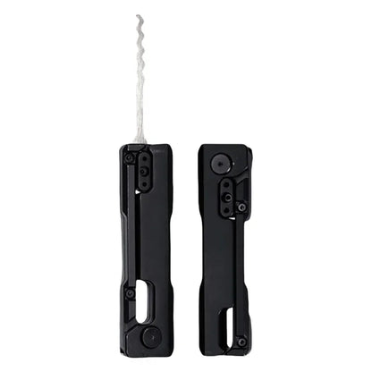 Outdoor Camping Portable Foldable Multi Tool Set with Keychain Pendant for Hiking Survival Gear Accessories