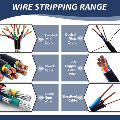 Manual Wire Stripper Electric Wire Stripping Machine Drill Powered Copper Scrap Wire Peeler Machine Wire Recycling Stripper Tool