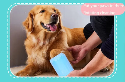 Paw Plunger Pet Paw Cleaner Soft Silicone Foot Cleaning Cup Portable Cats Dogs Paw Clean Brush Home Practical Supplies
