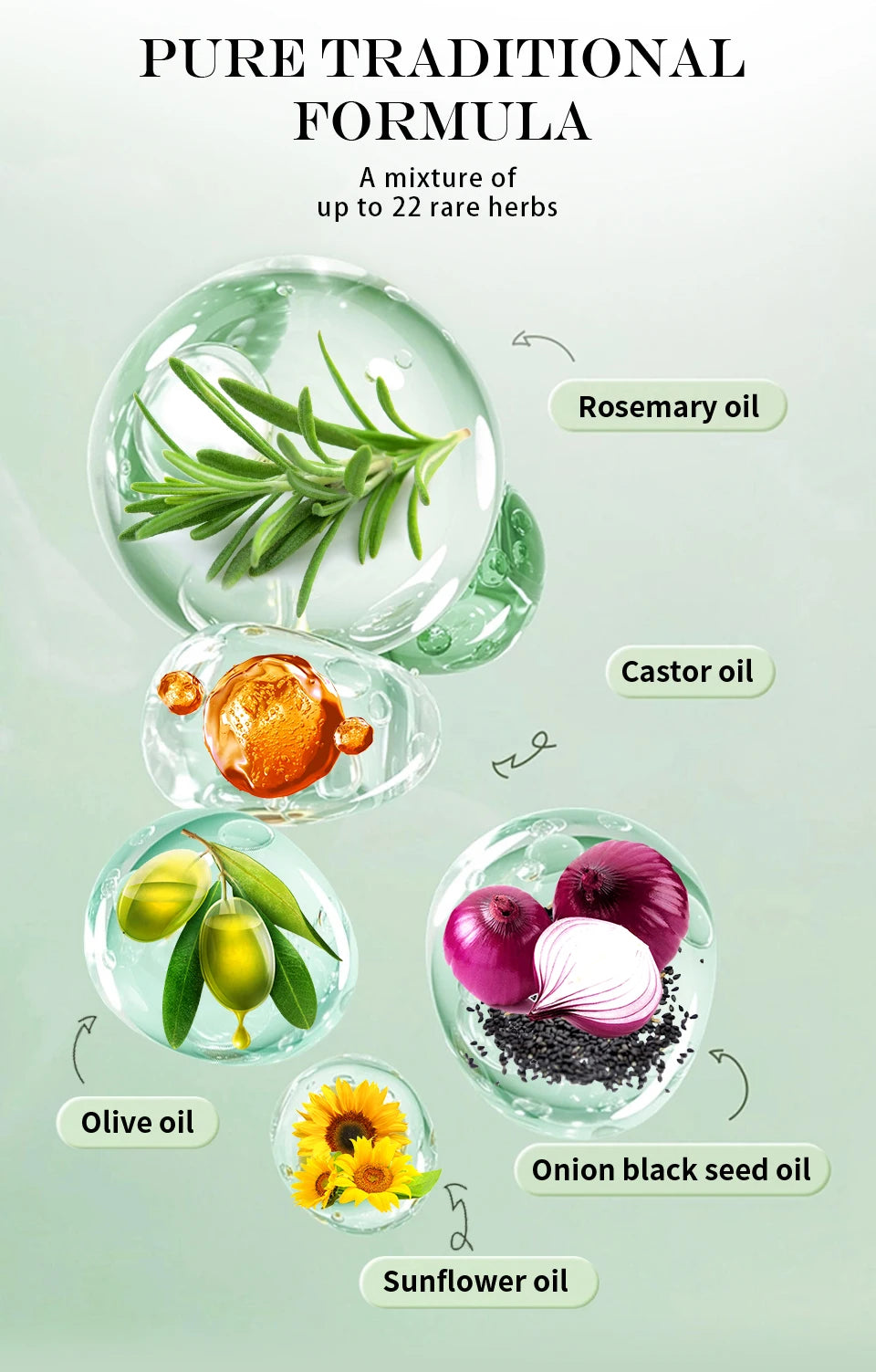 Ayurvedic Hair Growth Oil India Adivasi herbal Hair Growth Oils Anti Hair Loss Fast Regrowth Thicken Serum Hair Growth Products