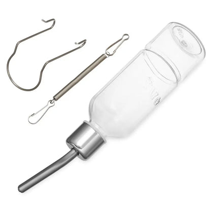 180ml/350ml Small Animal Drinking Fountain Rabbit Hamster Water Bottle Pet Automatic Drinking Device