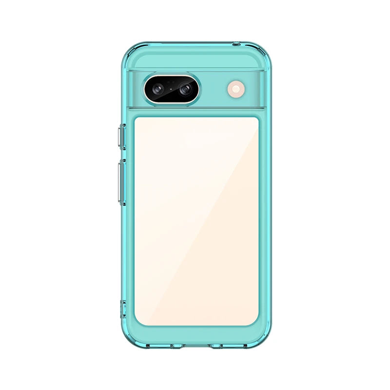 For Google Pixel 8A Case Cover Google Pixel 8A 7 8 Pro 7A 6A Capas New Back Shockproof Transparent Colour Fundas Google Pixel 8A