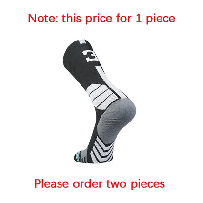 Sports Basketball Socks Professional 1pc Football Sock Men's Cycling Soccer Socks Running Sock Calcetines Customized Number 0-9